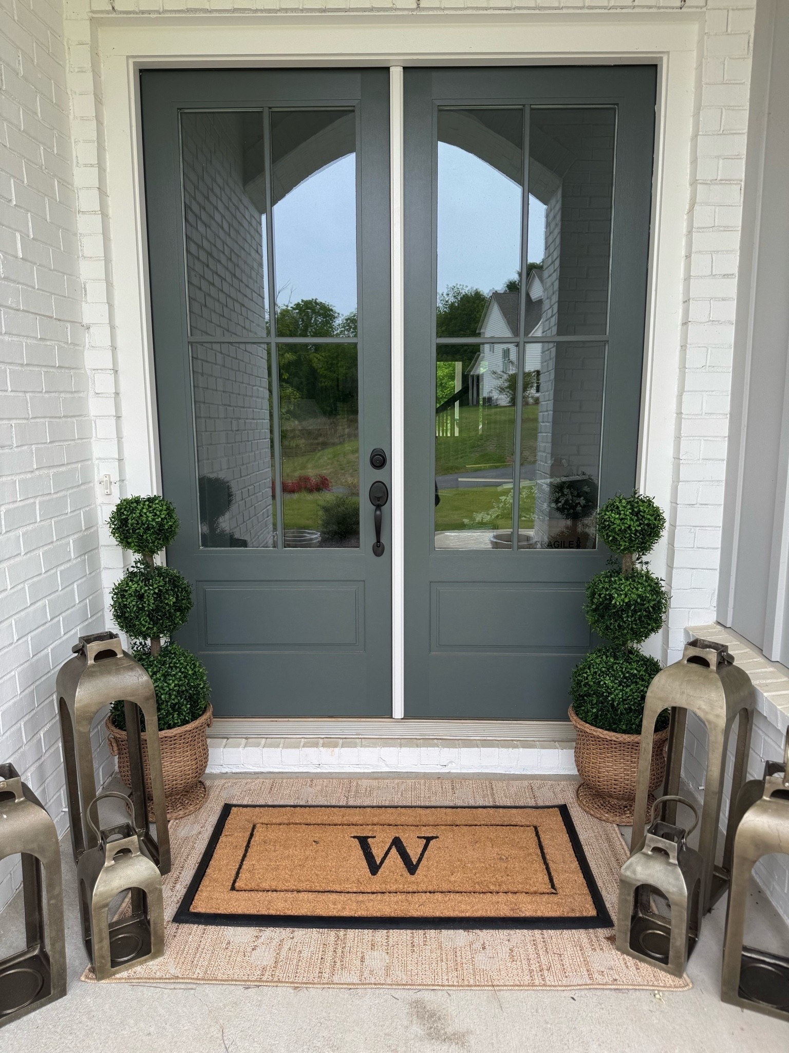 Front porch decor ideas for spring and summer! Doormat, outdoor rug #summer

#LTKHome #LTKSaleAlert #LTKSeasonal
