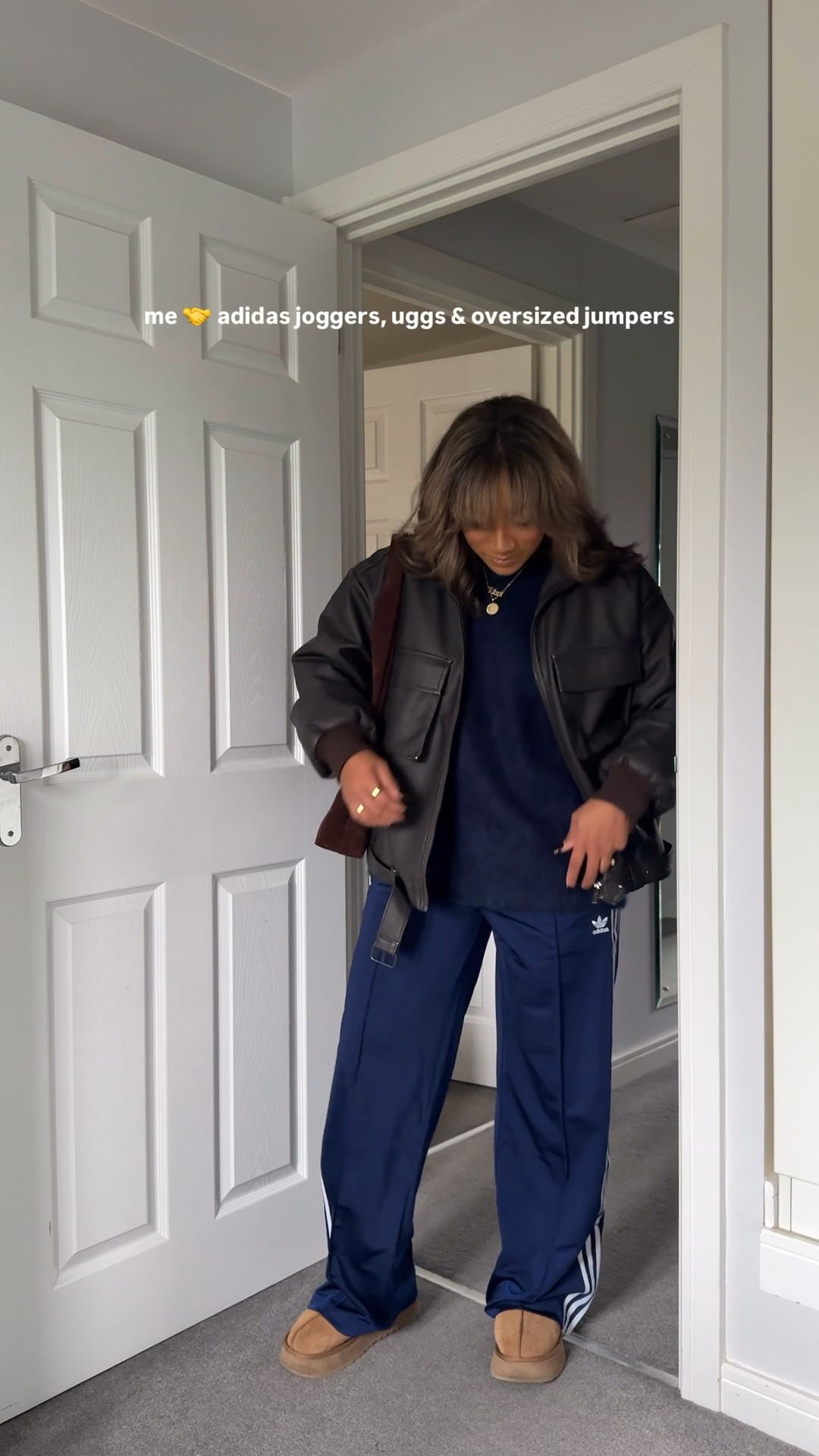 Adidas track pants styling 

#LTKpetite #LTKuk #LTKautumn