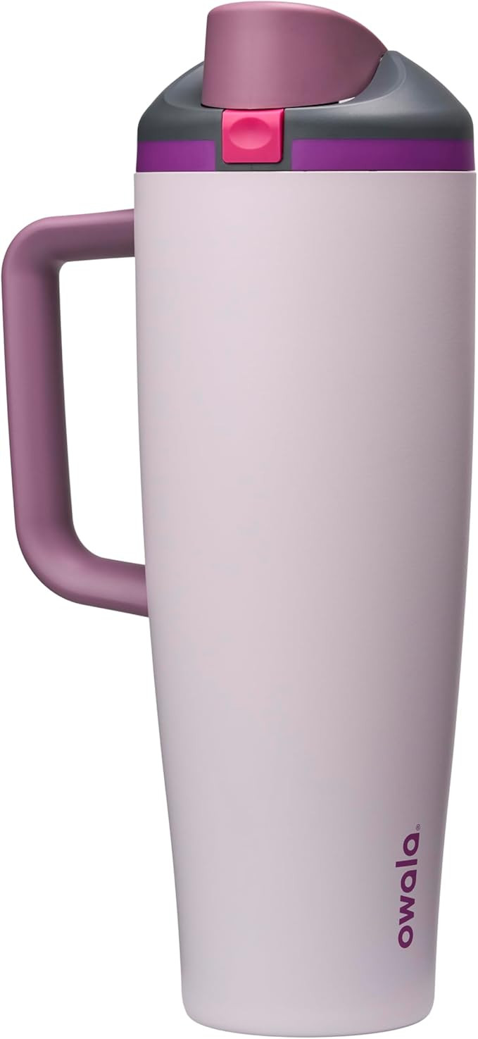 Owala FreeSip Tumbler Insulated Stainless Steel Water Bottle with Built-in Straw and Side Handle,... | Amazon (US)