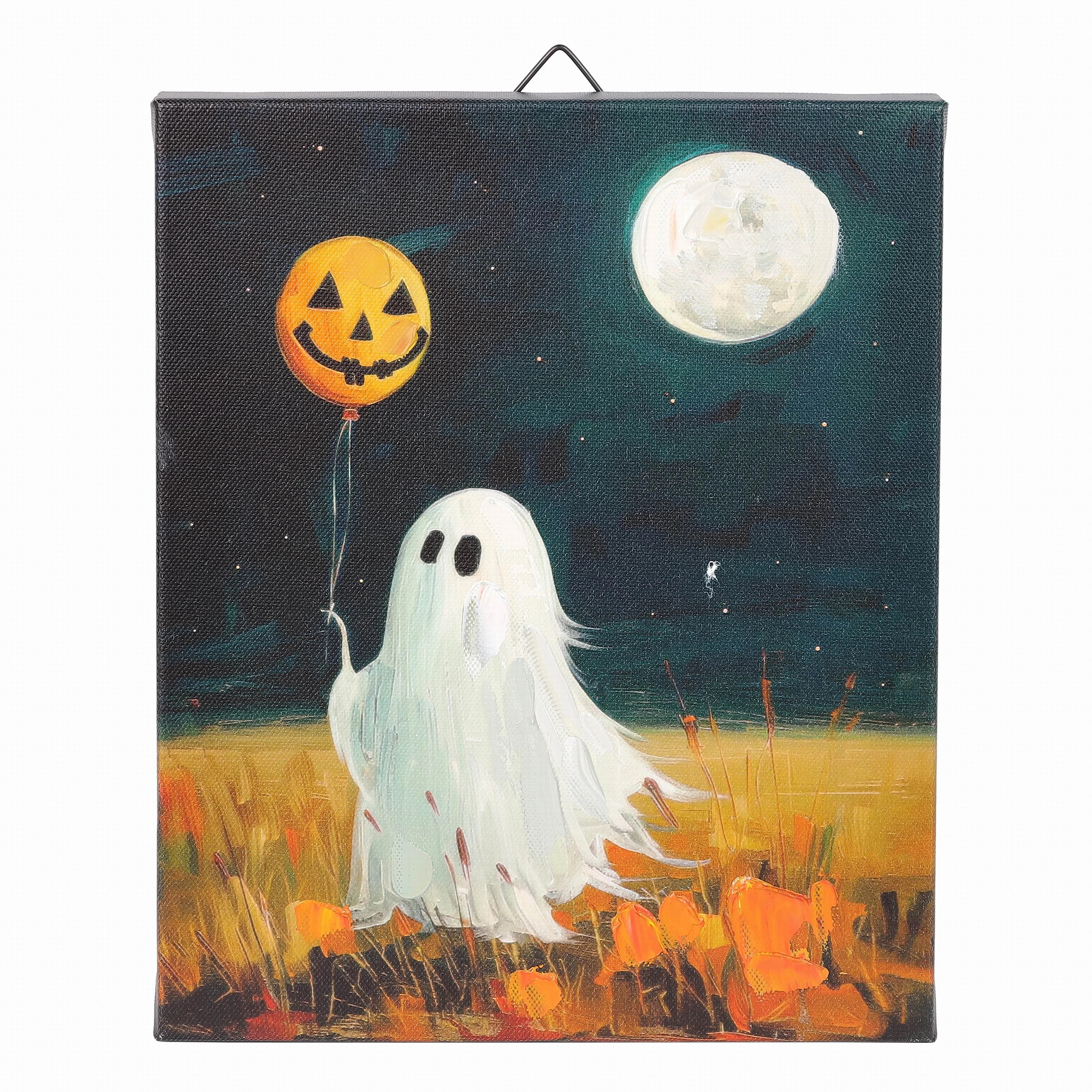 Ghost w/ Balloon Canvas Art, Halloween Décor | Walmart (CA)