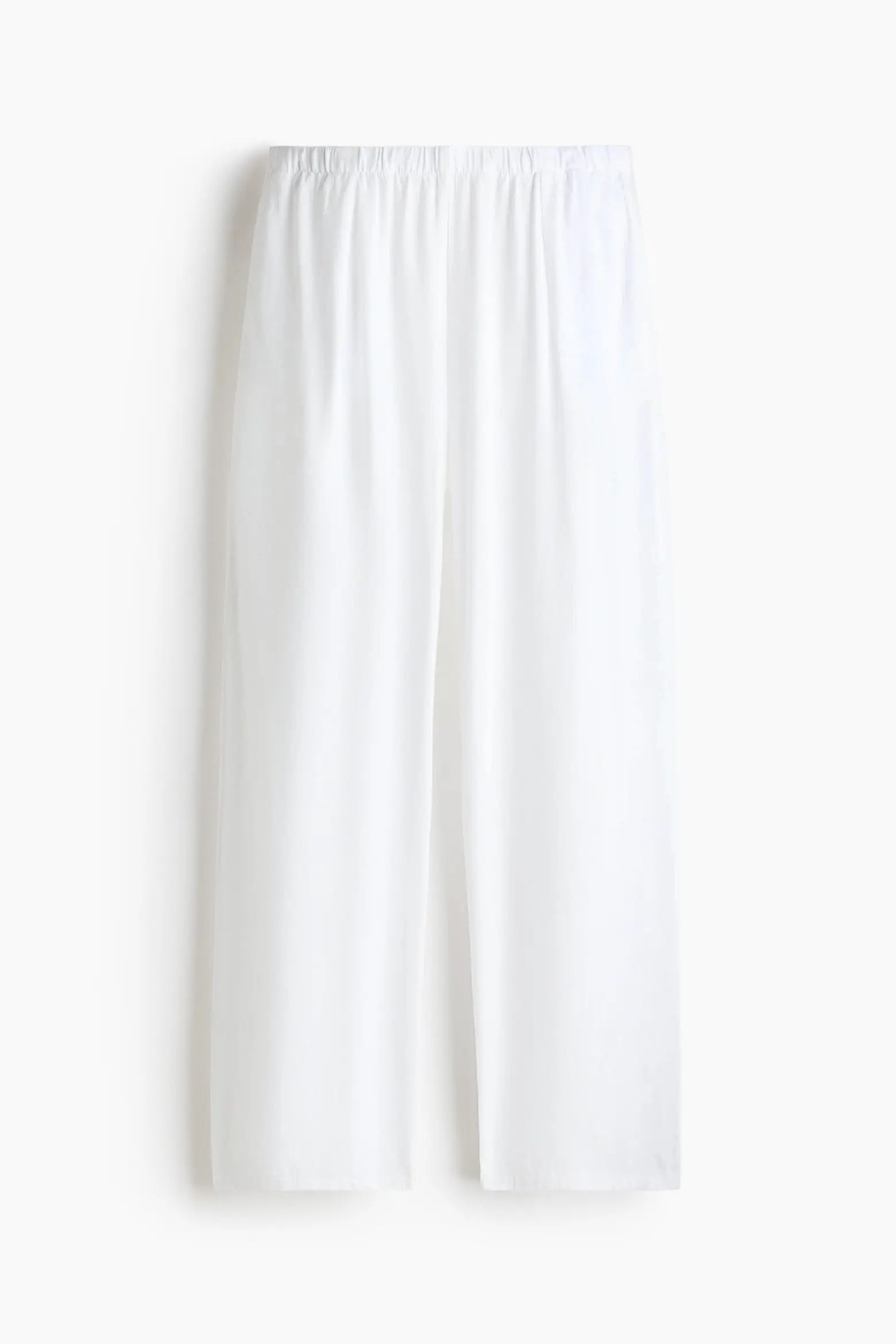 Wide Linen-blend Trousers (Women) | Nordstrom | Nordstrom