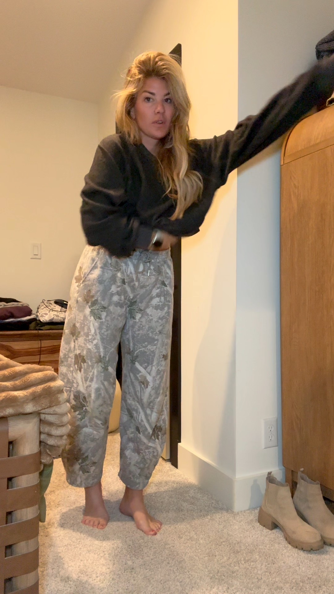 Casual OOTD! Abercrombie barrel sweatpants, cute camo hat. 



#LTKgrwm #LTKdayinmylife #LTKmomlife