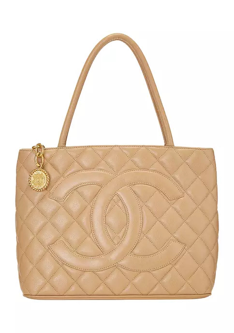 Chanel Beige Caviar Medallion - FINAL SALE, NO RETURNS | Belk