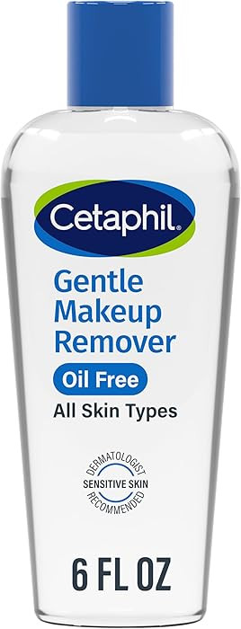 Cetaphil Gentle Waterproof Makeup Remover, Oil-Free Formula Suitable for Sensitive Skin, 6.0 Flui... | Amazon (US)