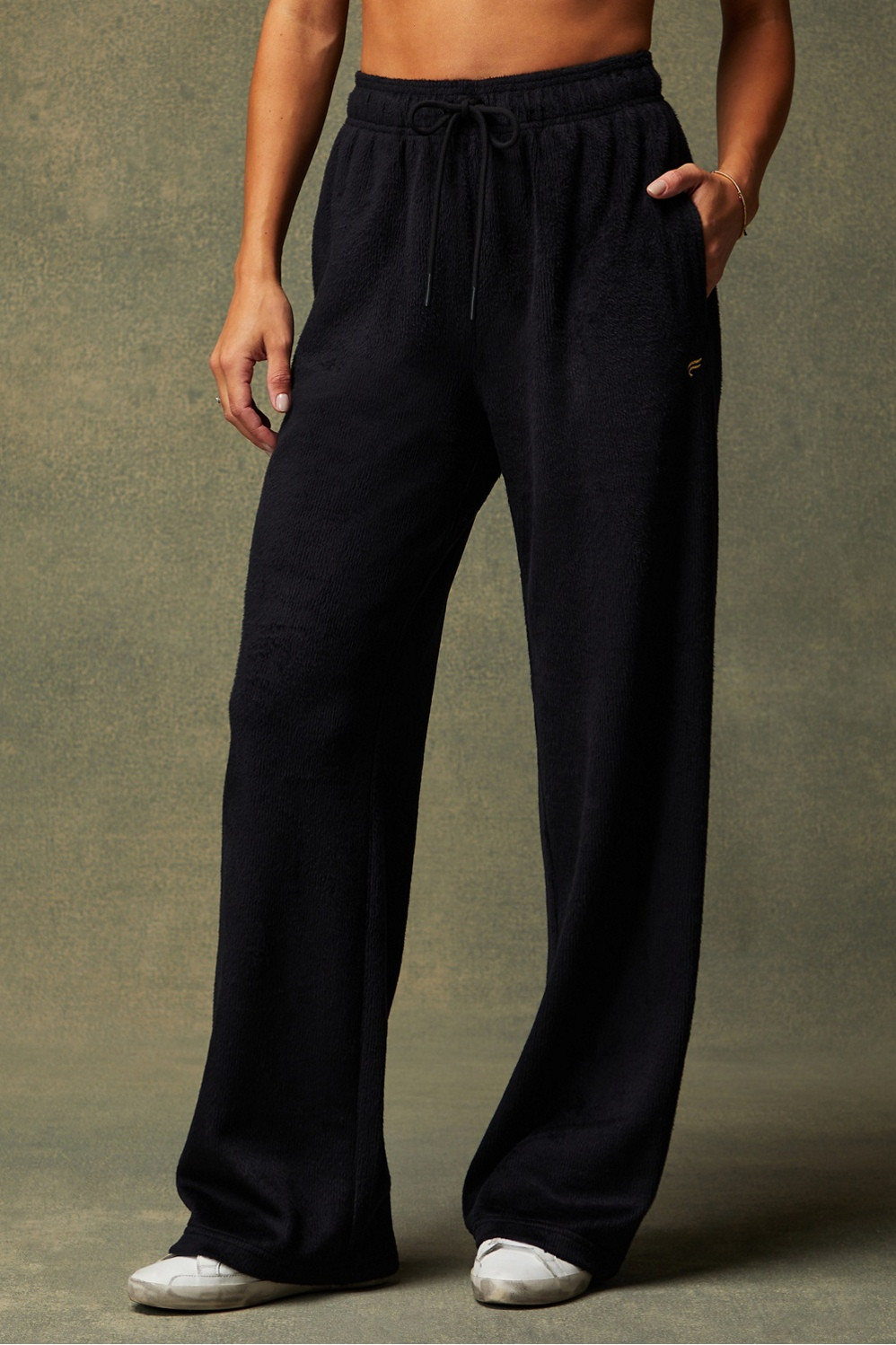 Cozy Cord High-Waisted Wide Leg Pant | Fabletics - North America