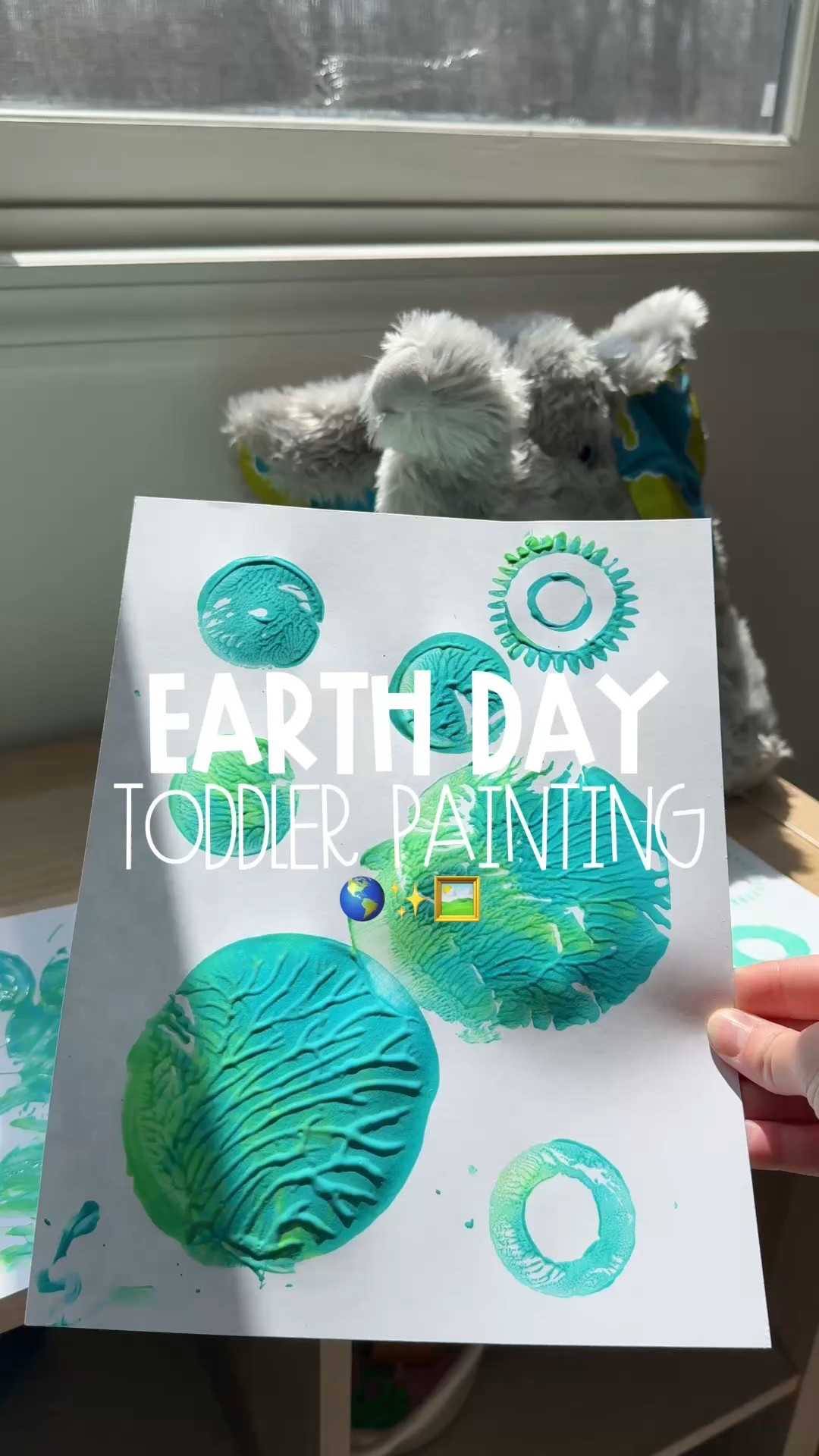 Earth Day Toddler Painting! 🌎✨🖼️

Macy and I spent the morning going on a circle shape hunt so that we could collect some circles to be used as paint brushes for our Earth day painting! 

This was such a simple set up, grab 1 circular object (or a few!), squeeze some blue and green paint onto a plate and let your little one make circle stamps to represent little earths! 

I did go to target to grab some washable paint, so I can stop ruining outfits with acrylic paint 😅 I had so much fun showing her how to use the objects as stamps and then just letting her go wild and make her own art! 

Now we’ll go spend the afternoon getting outside and enjoying our Earth! 💚💙✨ 

#toddleractivities #earthdayactivities #toddlersensoryplay #earthday #lowprepactivities

#LTKKids #LTKFamily #LTKSeasonal