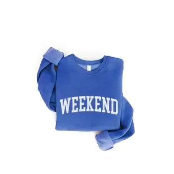 WEEKEND Sweatshirt - Royal | navyBLEU LLC