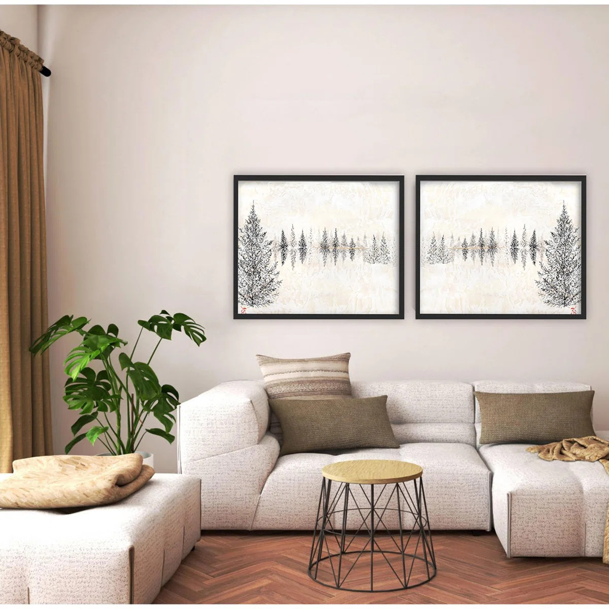 " Monoscape V-II " by Karen Biery 2 - Pieces | Wayfair North America