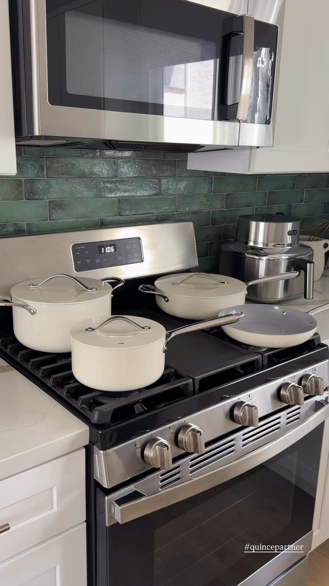 New cookware for my remodeled kitchen! It’s beautiful, non-stick & non-toxic. @Quince  #quincepartner