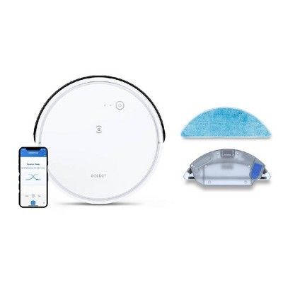 Ecovacs Deebot 665 Multi-Surface Wi-Fi and App Controlled Robot Vacuum and Mop - White | Target