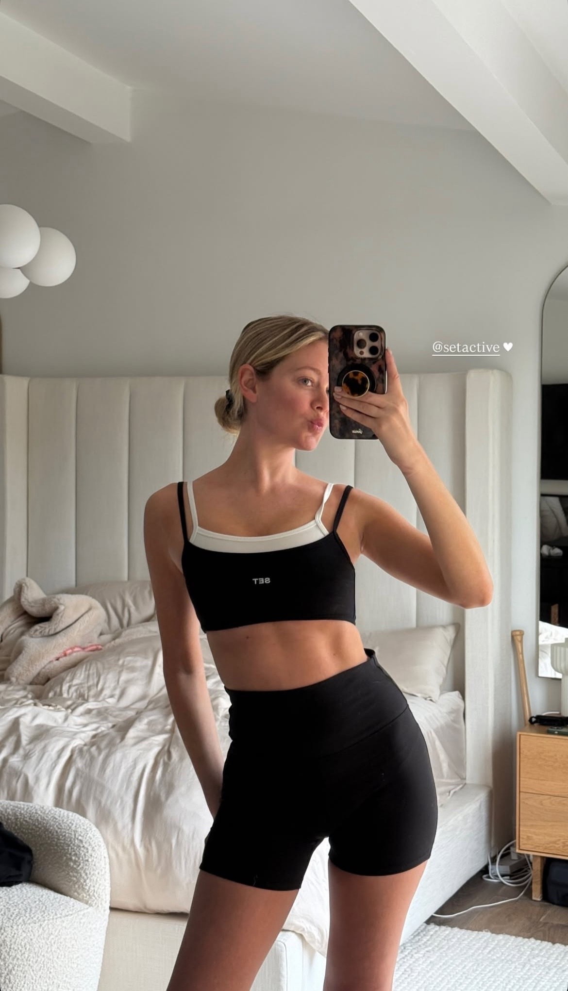 workout fit from set active 🖤🤍

#LTKActive #LTKStyleTip #LTKFindsUnder100