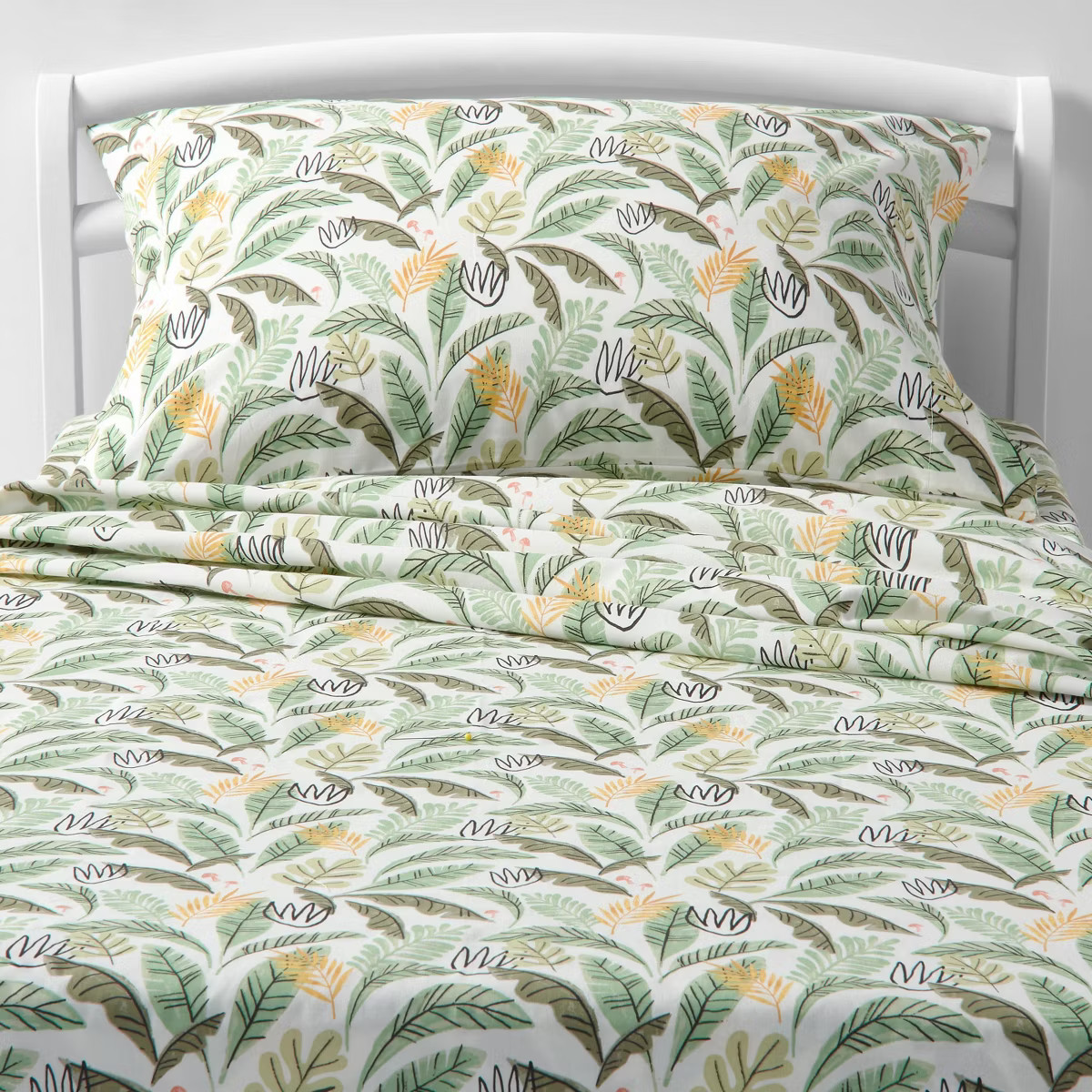 Botanical Cotton Kids' Sheet Set - Pillowfort™ | Target