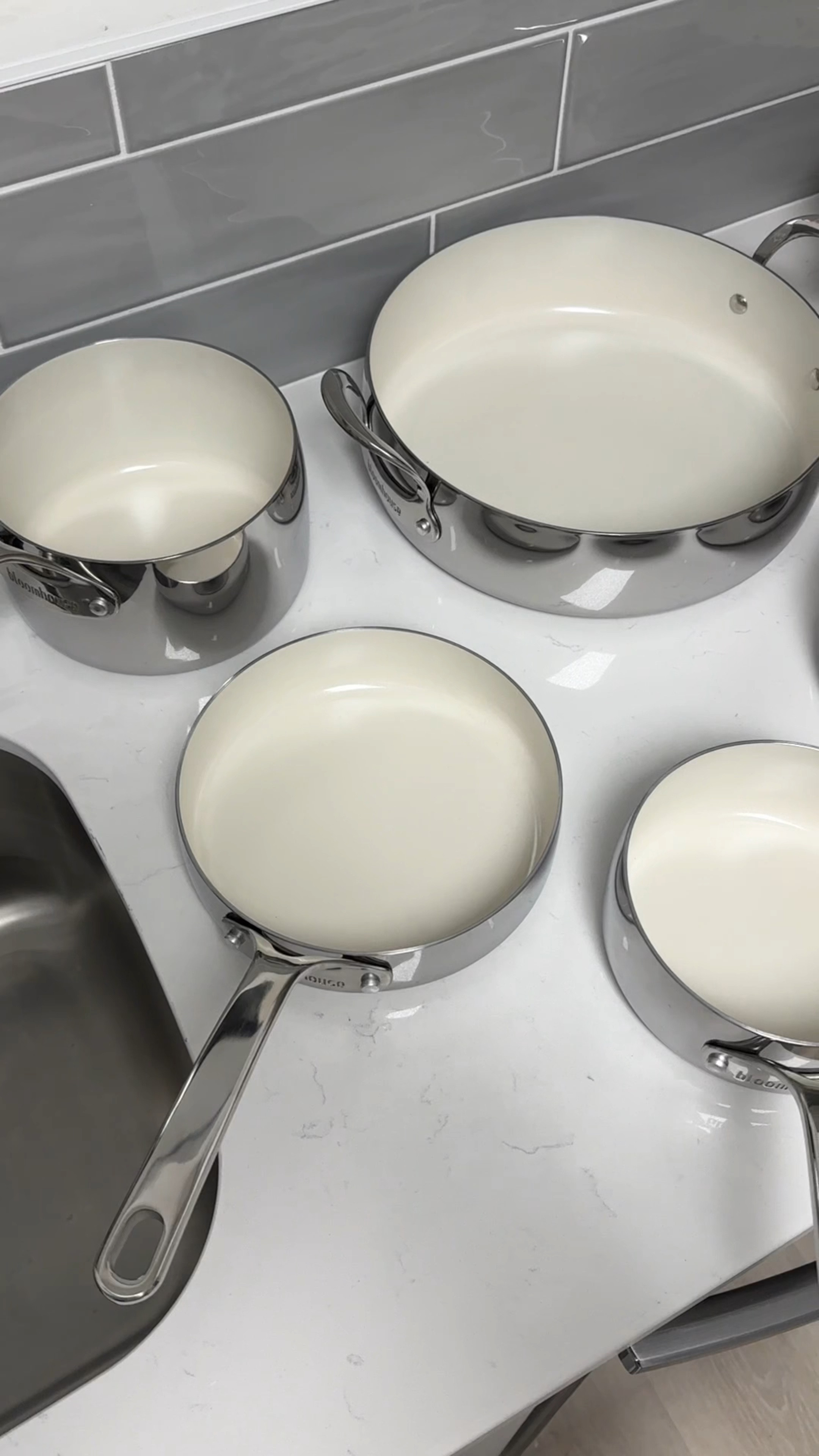 Stainless Steel Pots & Pans, Knife Set, & Glassware 

#LTKstyletip #LTKhome #LTKfindsunder50