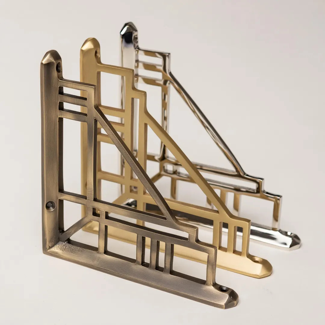 Solid Brass Camden Shelf Brackets | 3 Finishes (sold Individually) - Etsy Canada | Etsy (Global)