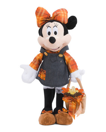 Harvest Greeter Minnie Plush Toy | TJ Maxx