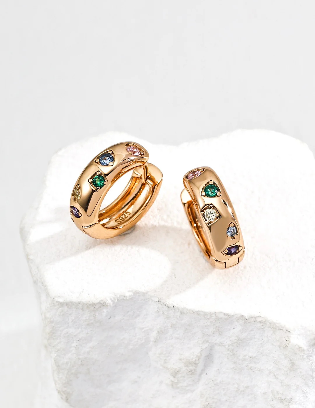 Jardin Hoops | 18K Gold Jewelry by Apelila | Apelila Jewelry