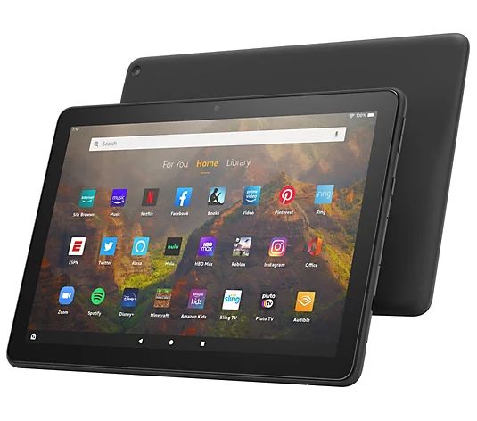 Amazon Fire 10 HD Tablet 2021 64GB - QVC.com | QVC