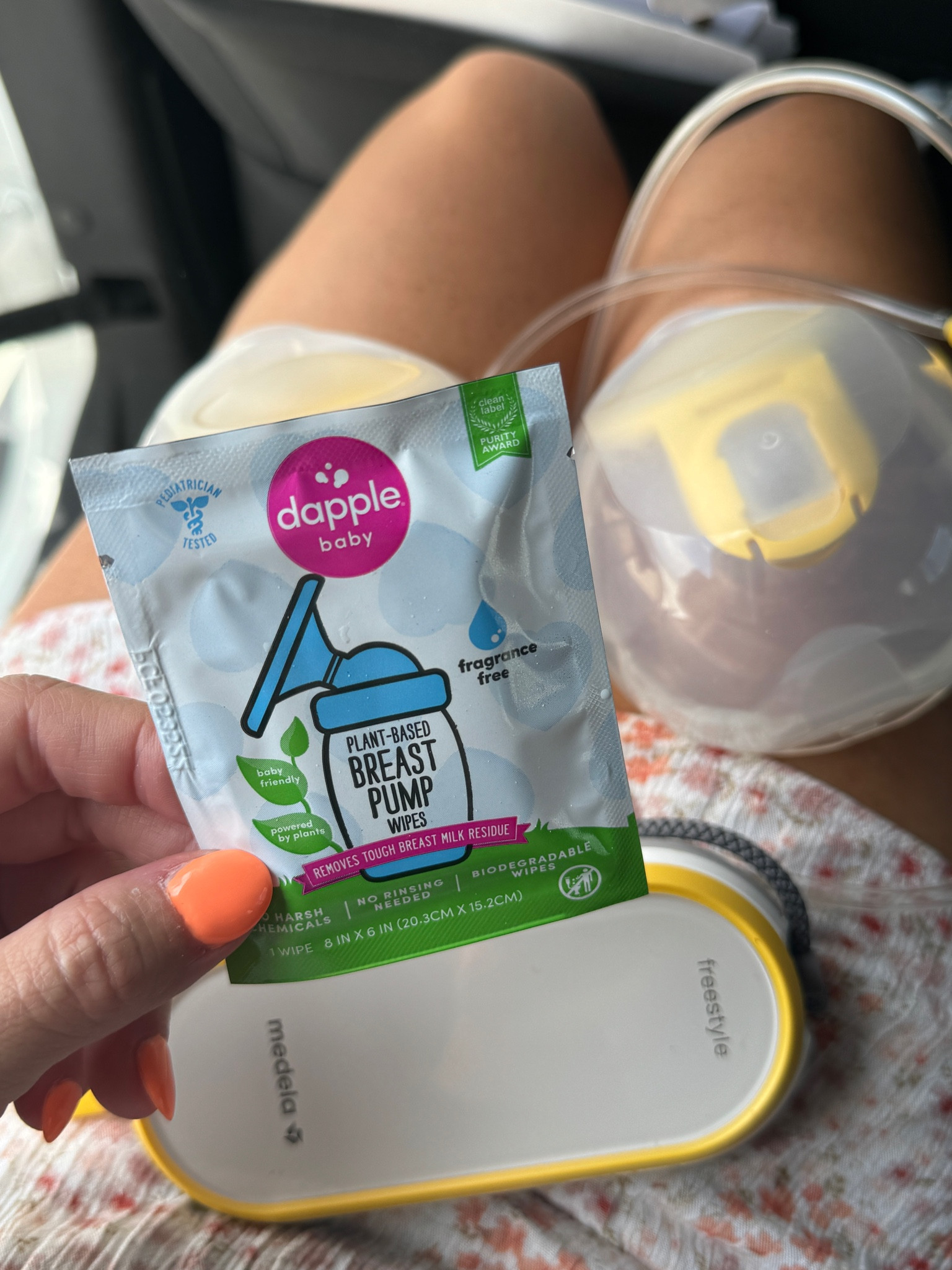 A must have for pumping on the go! #plantbased #breastpumpwipes #breastpump 

#LTKbaby #LTKsalealert #LTKfindsunder50