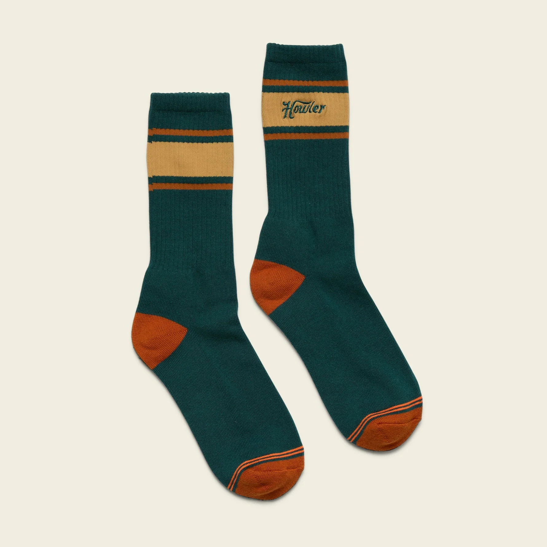 Howler Script Socks - Jungle Green | Howler Brothers