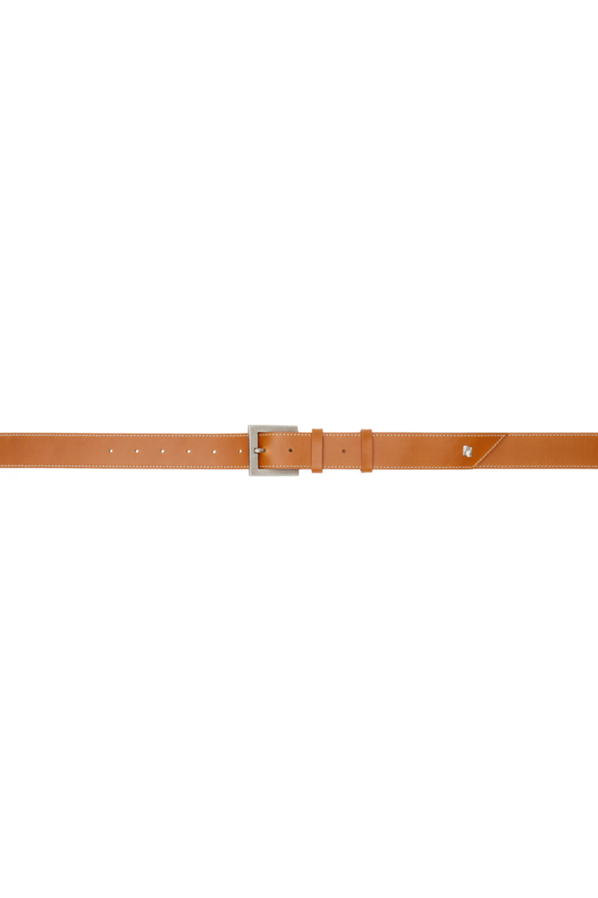 Brown Fluic Belt | SSENSE