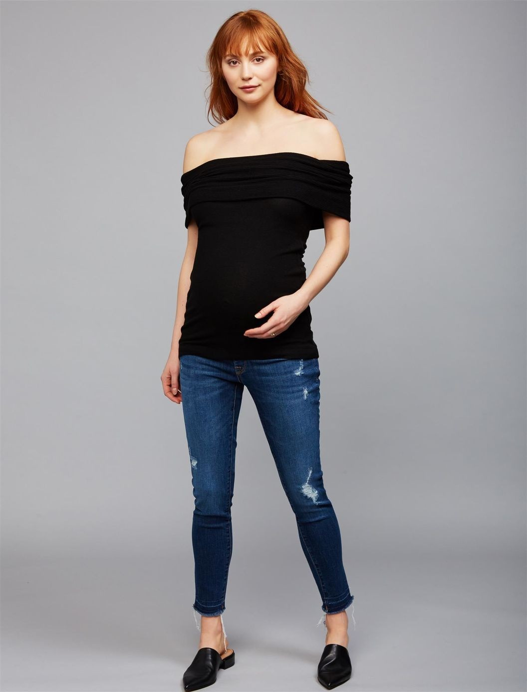 Dl1961 Under Belly Jess Skinny Ankle Maternity Jeans | A Pea In The Pod