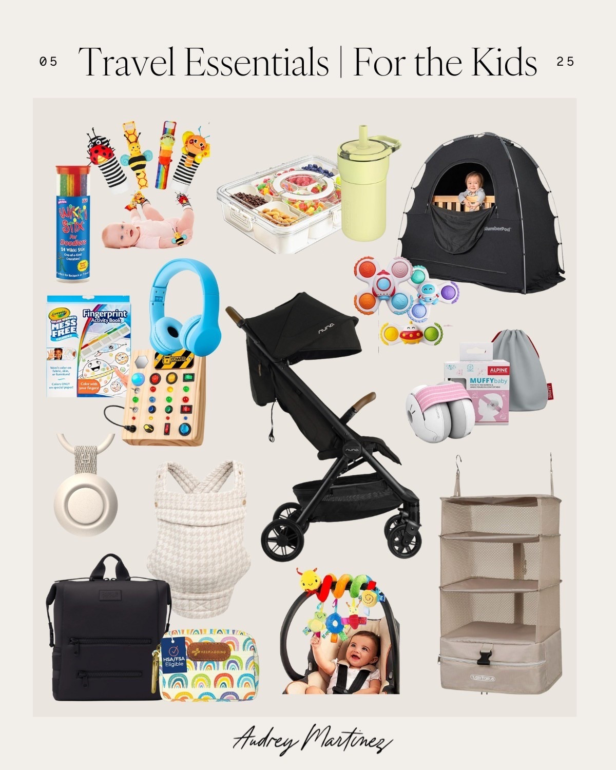 Travel essentials for toddler and baby! Love that these items are all easy to pack and can be used both on the plane and in our hotel room.

Baby finds, toddler toys, travel hack, travel items, packing list, kids packing list, kids travel ideas, kids travel toys, travel stroller



#LTKFamily #LTKTravel #LTKKids