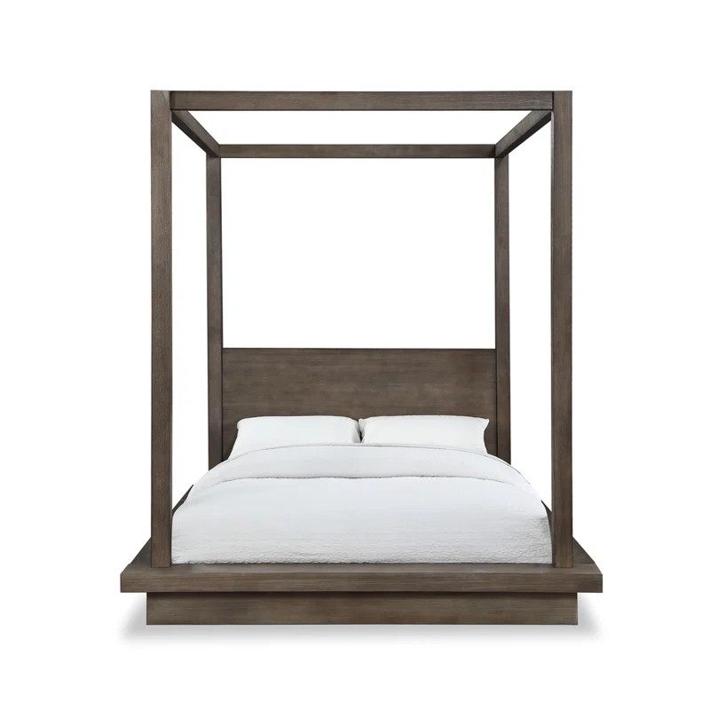 Brooks Solid Wood Canopy Bed | Wayfair North America
