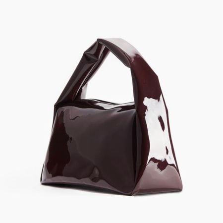 Shiny patent shoulder bag 

#LTKitbag #LTKfindsunder50 #LTKstyletip