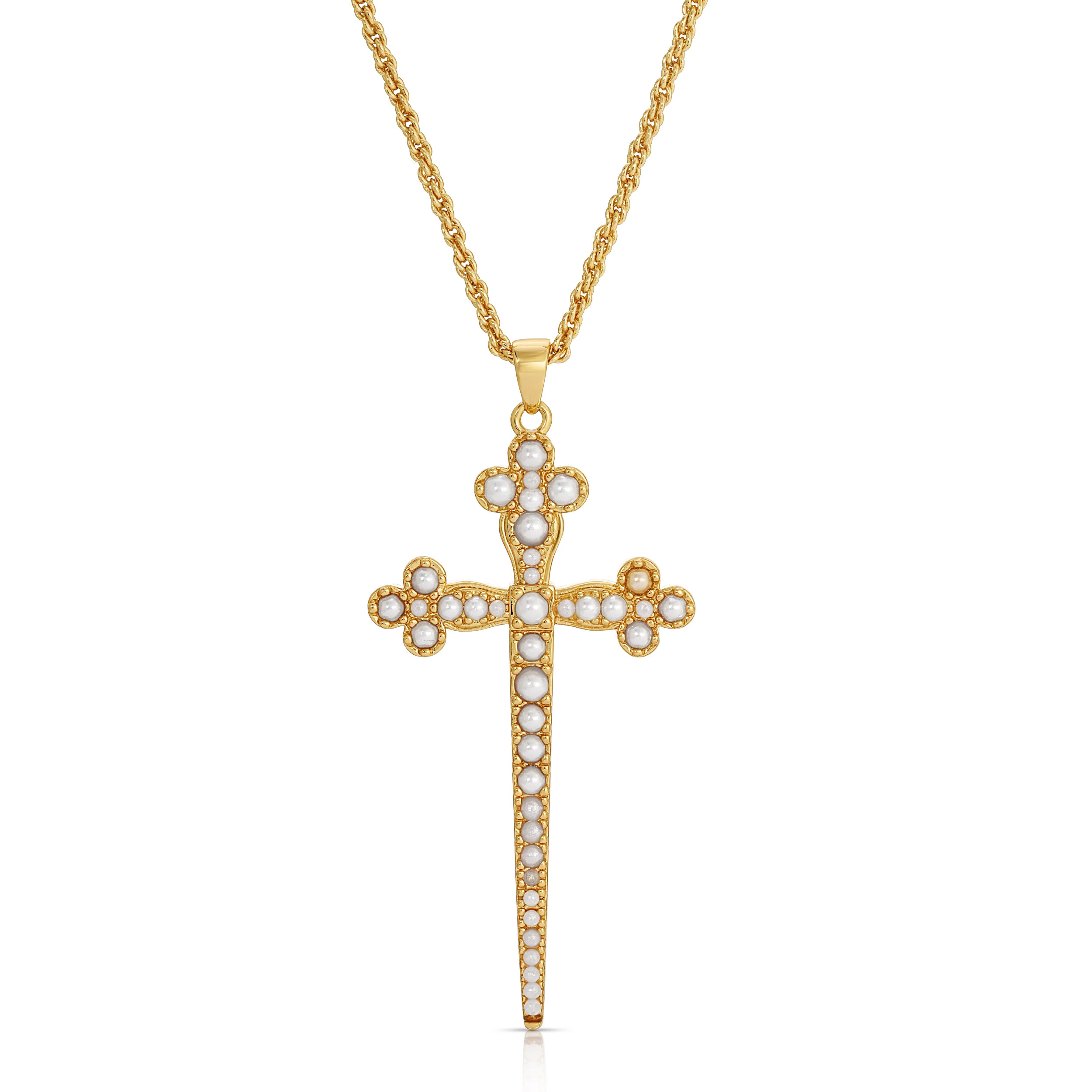 Athena Cross - Pearl | Joy Dravecky