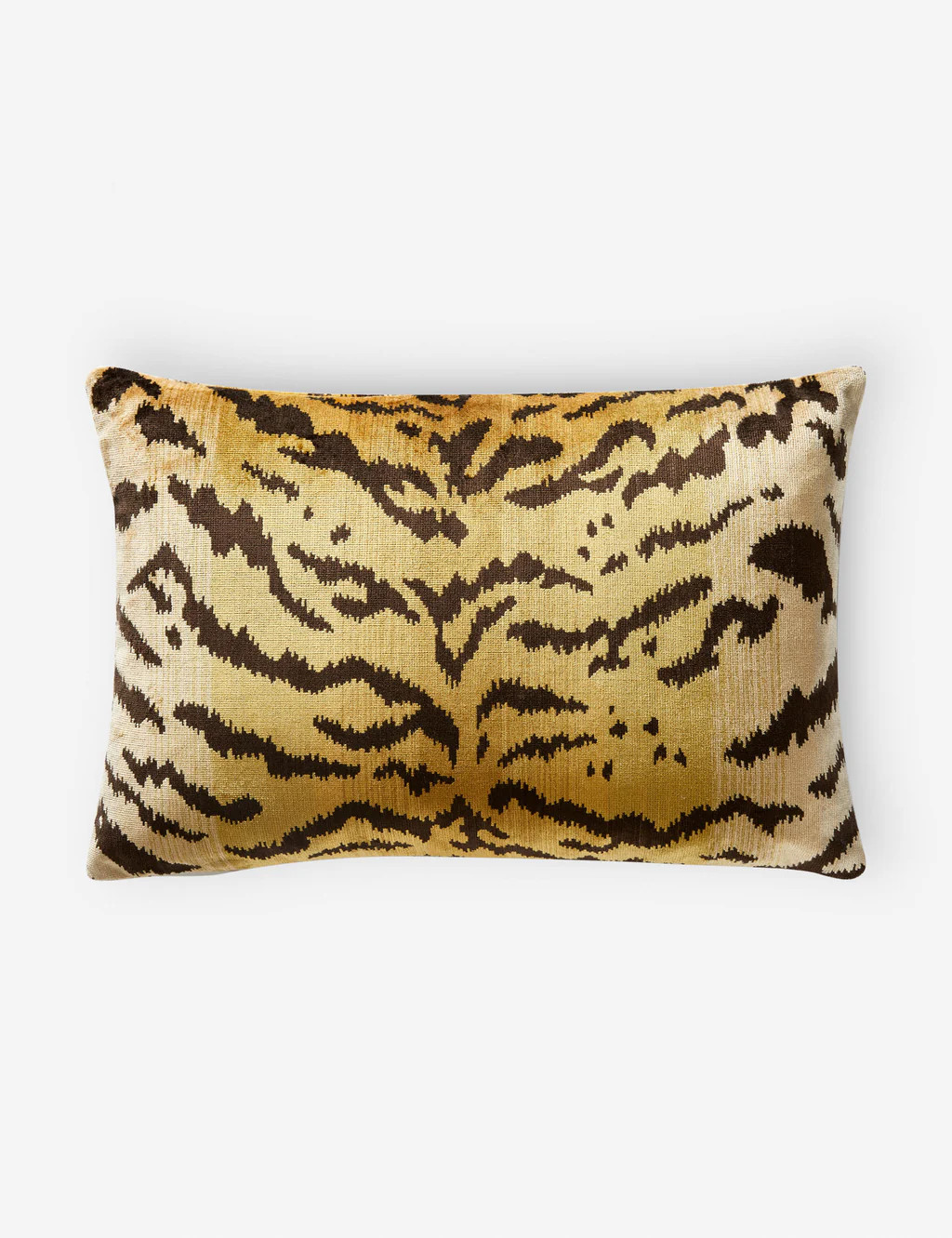 Tigre Silk Pillow by Scalamandré | Lulu and Georgia 