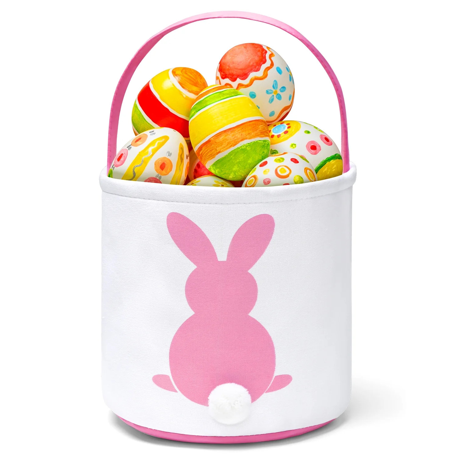 Ayieyill Easter Basket, Easter Bunny Baskets for Kids with Cute Rabbit Pattern, Easter gift baske... | Walmart (US)