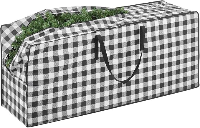 mDesign Extra Large Gift-Wrap Storage Bag with Handles, Organizer Container Holder for Christmas ... | Amazon (US)