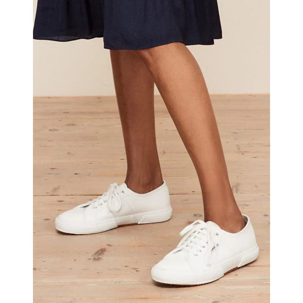 Superga Leather Plimsolls | Shoes, Boots & Trainers | The  White Company | The White Company (UK)