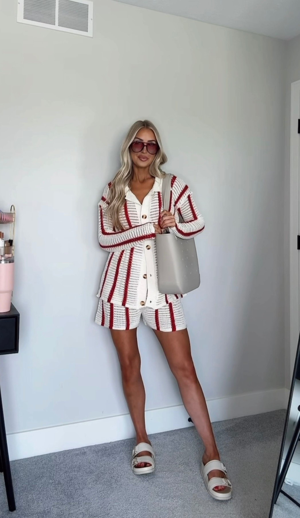 Wearing a size M in the set

#LTKStyleTip #LTKFindsUnder50 #LTKSwim