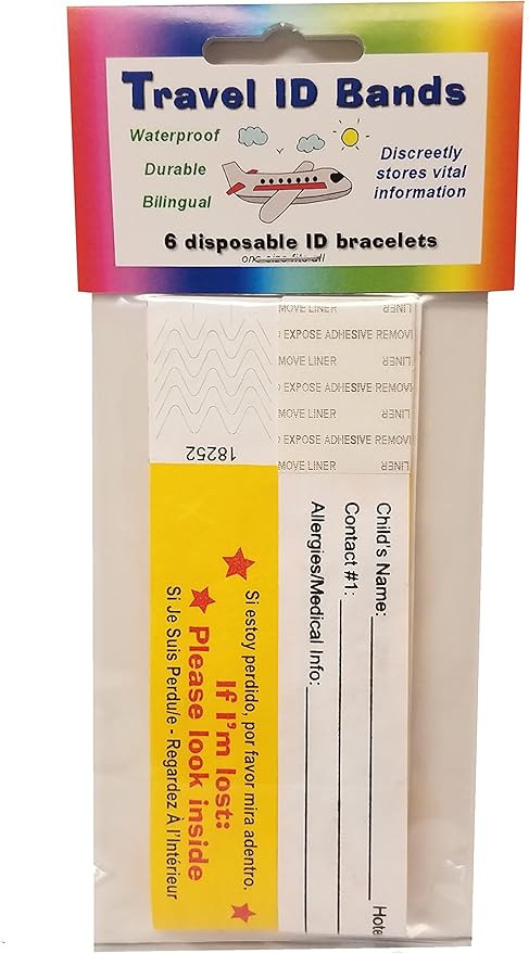Travel ID Bands | Amazon (US)