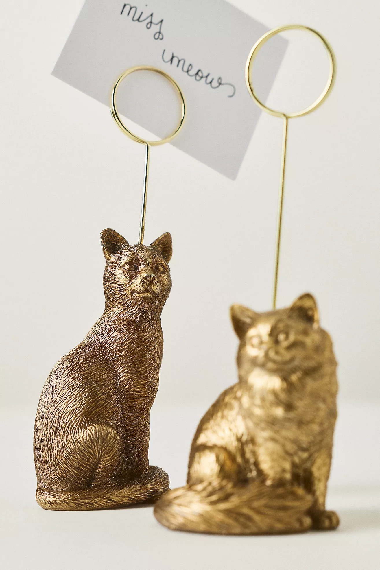 The Animal Icon Photo Holder: Cat Edition | Anthropologie (US)