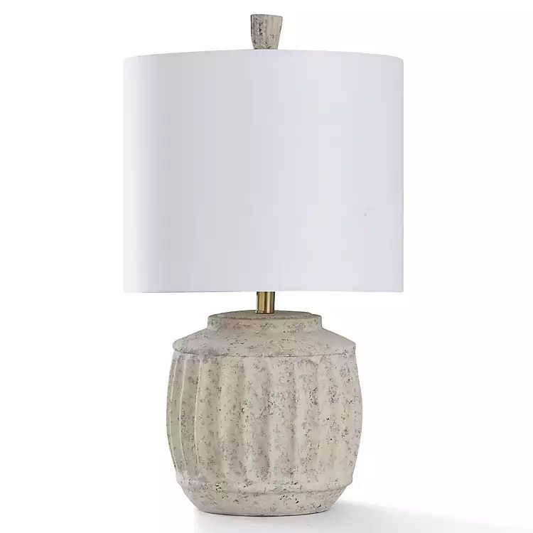 New!Cream Abati Table Lamp | Kirkland's Home