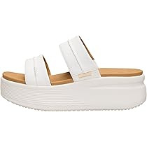 HEYDUDE Womens Austin Slide Classic Platform Sandal | Lightweight Everyday Slide with Contoured E... | Amazon (US)
