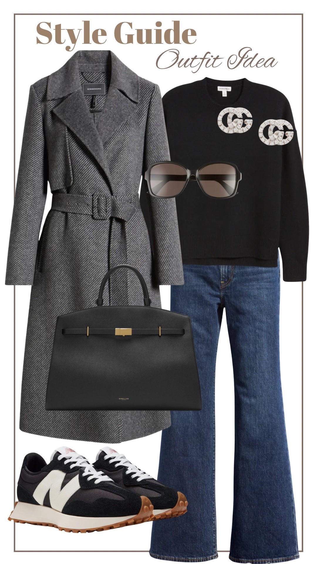 New Balance 327 black sneakers women outfit idea. How to style.

#LTKStyleTip #LTKShoeCrush