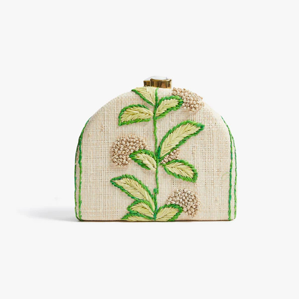 Schumacher x Pamela Munson - Hydrangea Drape Green | Pamela Munson