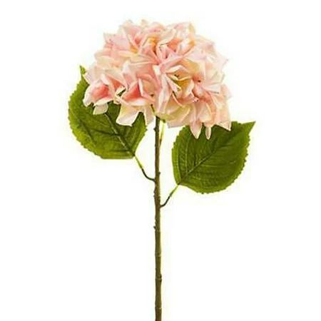 3Pc Pink Hydrangea Artificial Flowers, Home-Silk Flowers | Walmart (US)