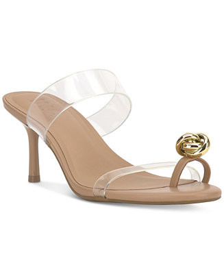 I.N.C. International Concepts Women's Brisa Embellished Vinyl Dress Sandals, Exclusively at Macy'... | Macy's
