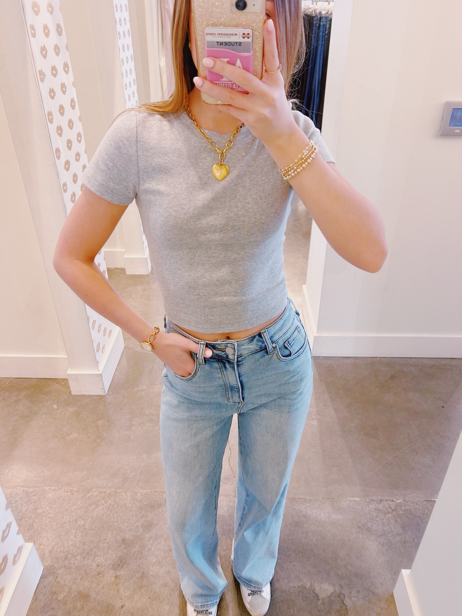 Can’t go wrong with a basic baby tee! Similar jeans linked 👯‍♀️

#LTKMostLoved #LTKSeasonal #LTKStyleTip