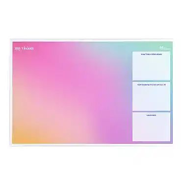 Colorblends Vision Board Deskpad | Erin Condren | Erin Condren