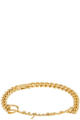 Gold Les Classiques 'La gourmette Jacquemus' Bracelet | SSENSE
