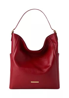 Brahmin Parin Bucket Bag, Red | Belk