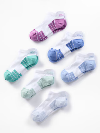 Athleta Girl Everyday Ankle Sock 6-Pack | Athleta