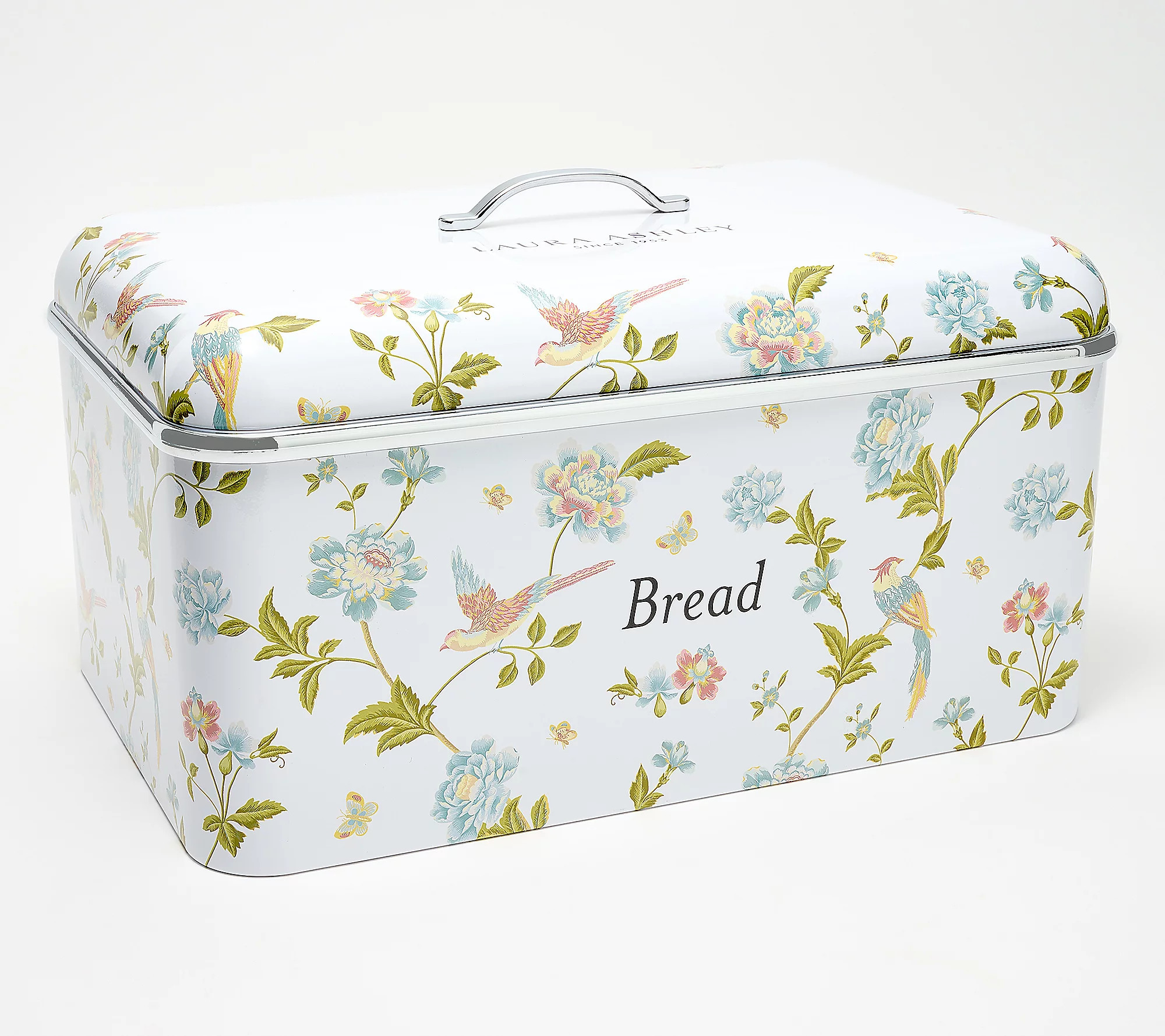 Laura Ashley Bread and Baked Goods Storage Bin with Handle | QVC