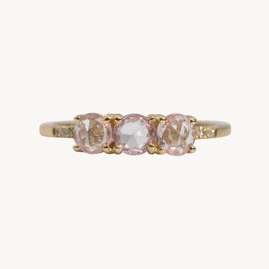 La Vie en Rose Pink Sapphire Ring | Catbird