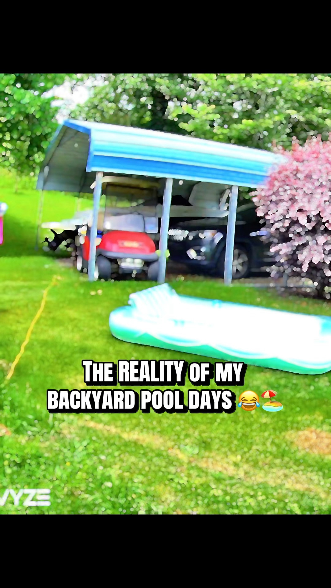 Summer mode: activated ☀️💦

Sloosh pool, sunscreen, my favorite drink, and all the backyard essentials. Honestly, you don’t need a fancy vacation when the vibes are this good 🤍

Bringing on the sunshine, tan lines, and summer memories ✨

#LTKdayinmylife #LTKmomlife #LTKselfcare